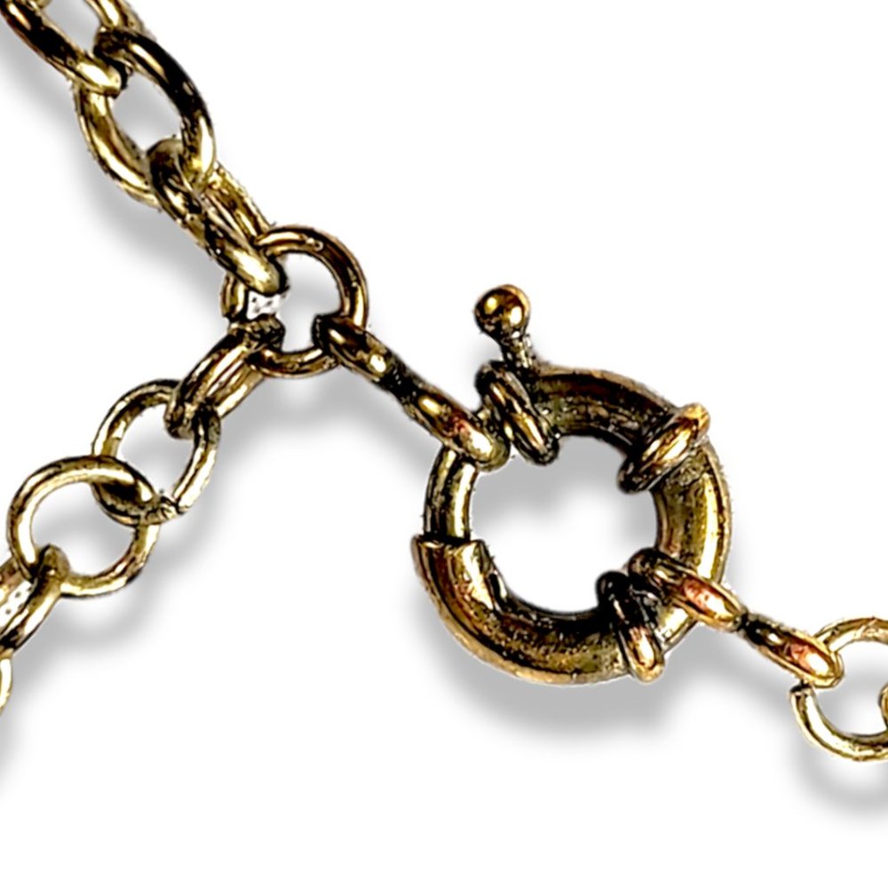 Statement Necklace Adjustable Length Blue And Aqu… - image 6